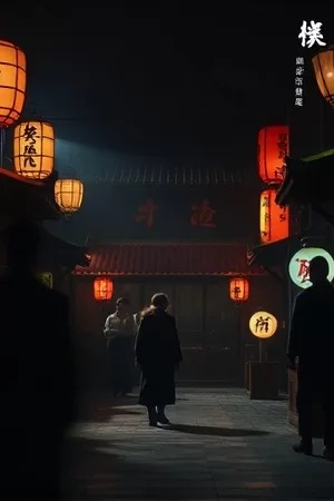 《霓虹旧梦》竖版海报，旧广告牌与霓虹灯管