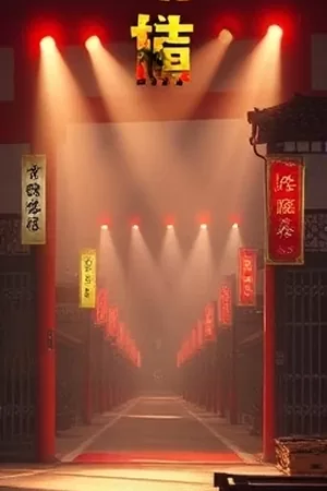 《北纬三十度的雨》竖版海报，雨中站台与撑伞身影